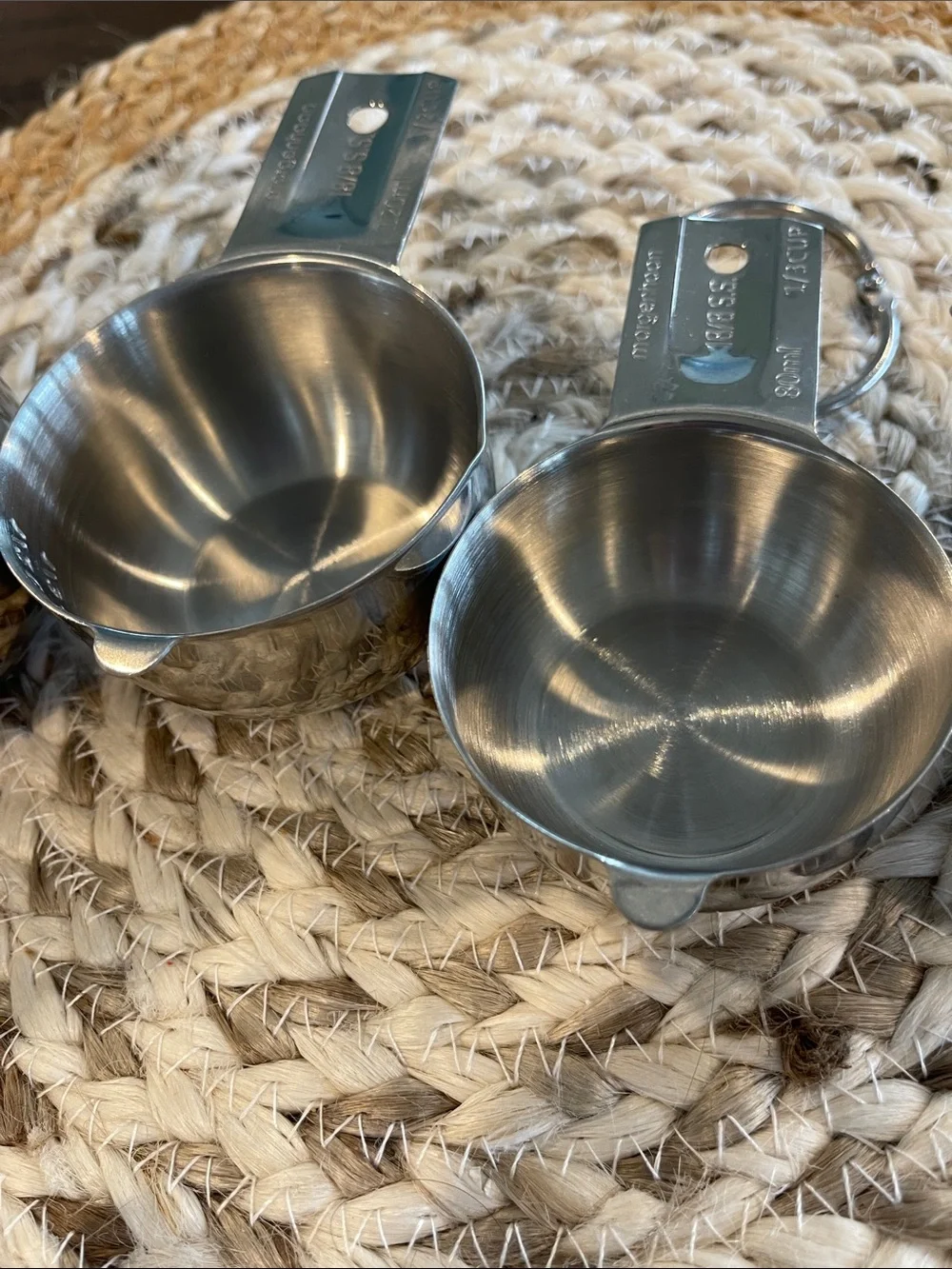 Morgenhaan Stainless Steel Set of Measuring Cups-4 Pieces
